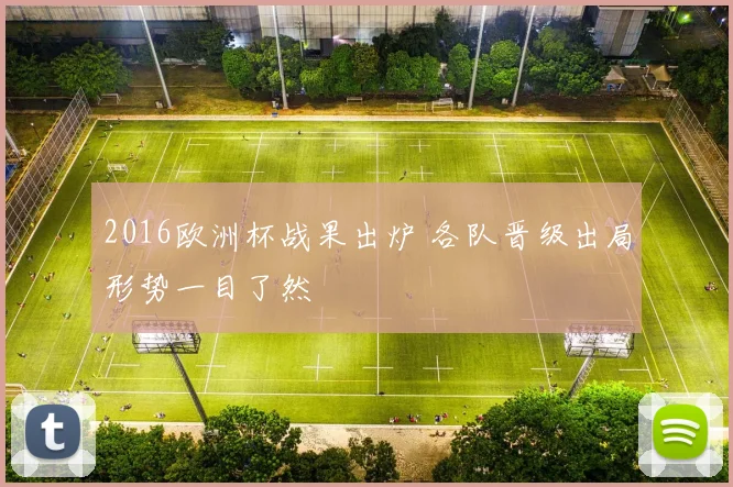2016欧洲杯战果出炉 各队晋级出局形势一目了然